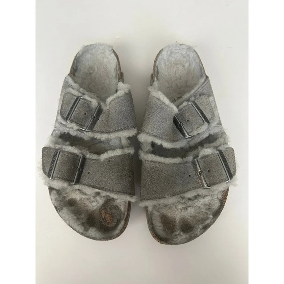 Birkenstock Arizona Shearling Sandals size 38 - Picture 1 of 7